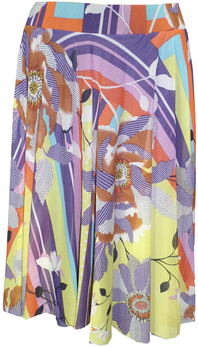 Violet & Lavender Circular Skirt – Petit Pois by Viviana G