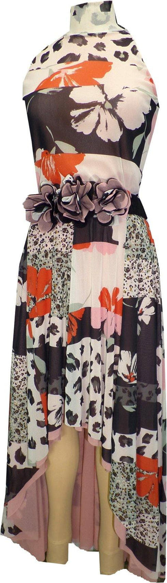 French Country Halter Dress L