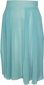 Flair Skirt with Pleats