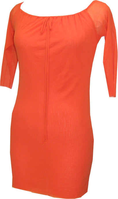 Off Shoulder Peasant Tunic - Petit Pois by Viviana G