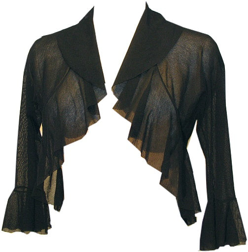 Ruffled Bolero - Petit Pois by Viviana G