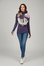 Load image into Gallery viewer, Purple Rain Scarf - Petit Pois by Viviana G