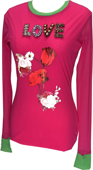 Magic Love Crew Top - Petit Pois by Viviana G