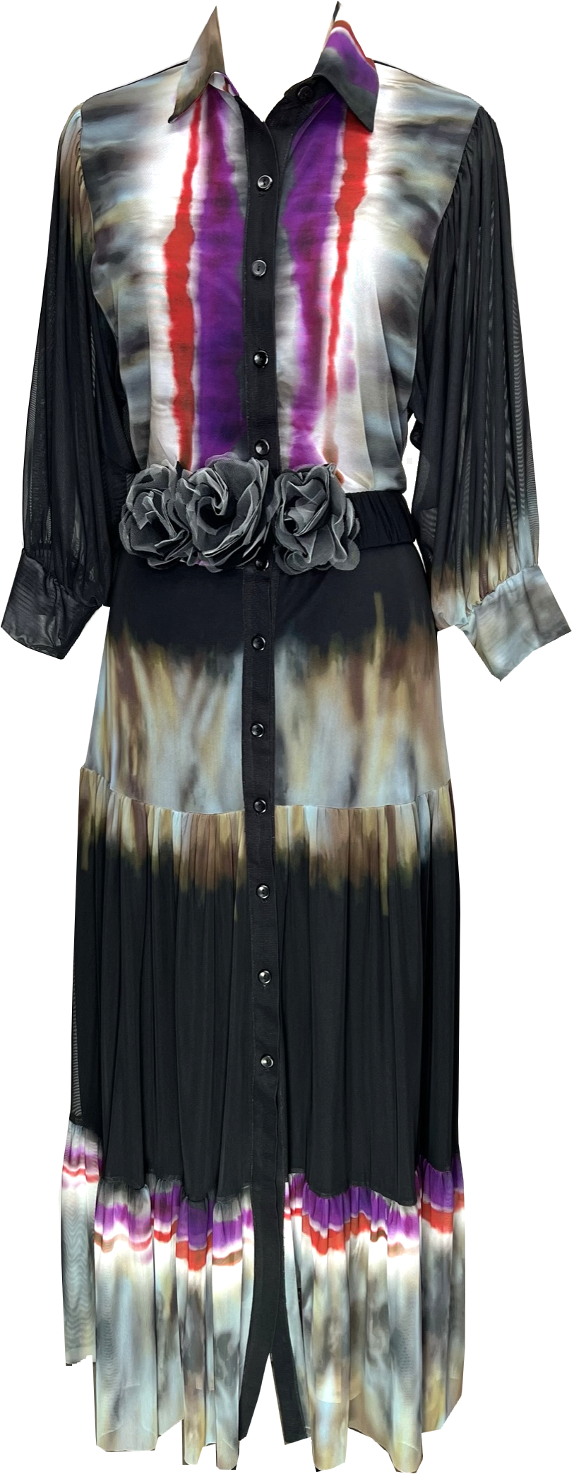 Galaxy Ombre Shirt Dress