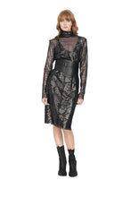 Load image into Gallery viewer, Cascabel Black Turtle Neck Dress - Petit Pois by Viviana G