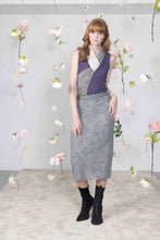 Load image into Gallery viewer, Iris Clay Pencil Skirt - Petit Pois by Viviana G