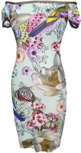 Planet Nine Off The Shoulder Dress