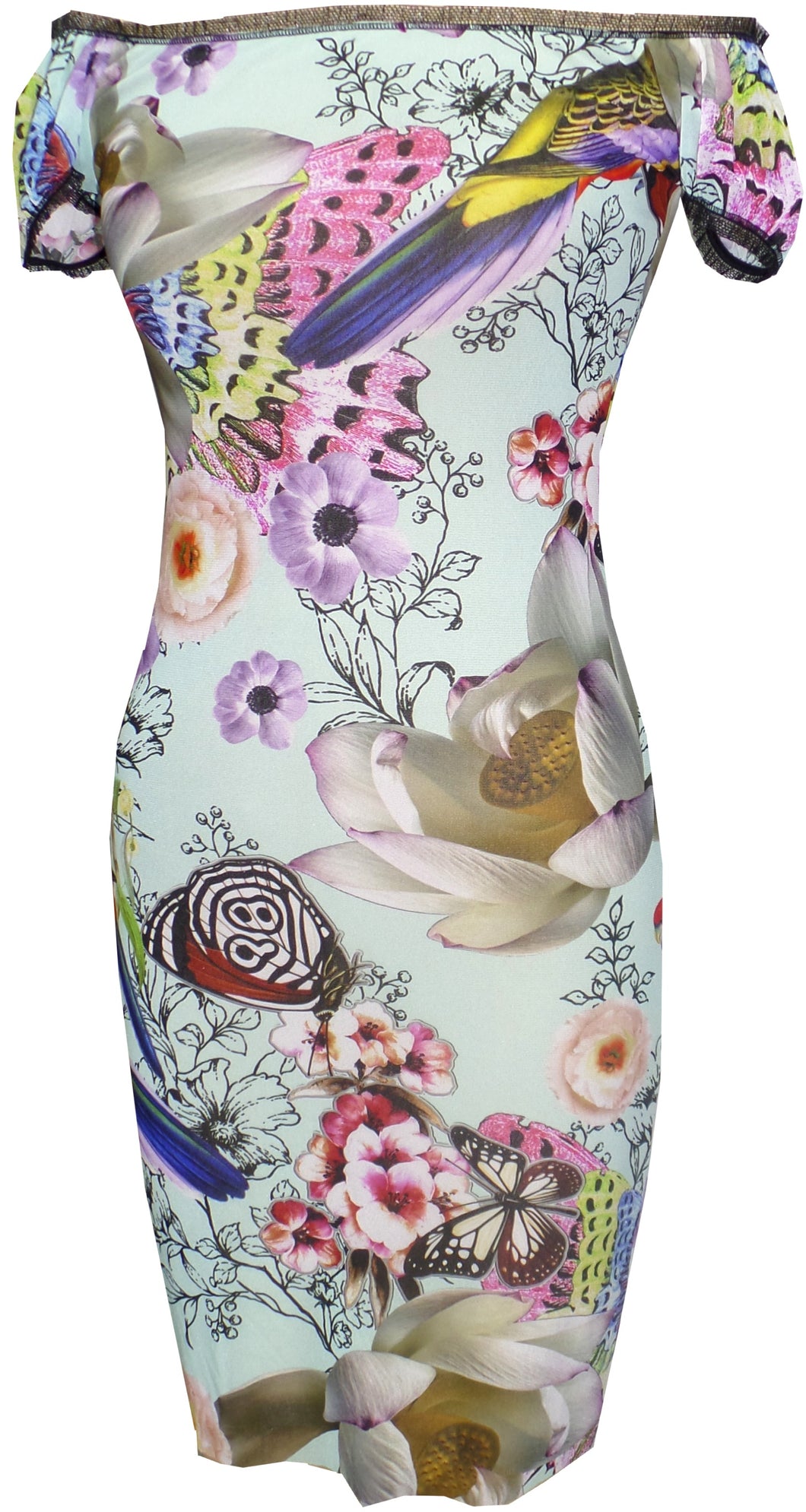 Planet Nine Off The Shoulder Dress