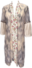 Load image into Gallery viewer, Crinkled Tie Dye Antique Kimono