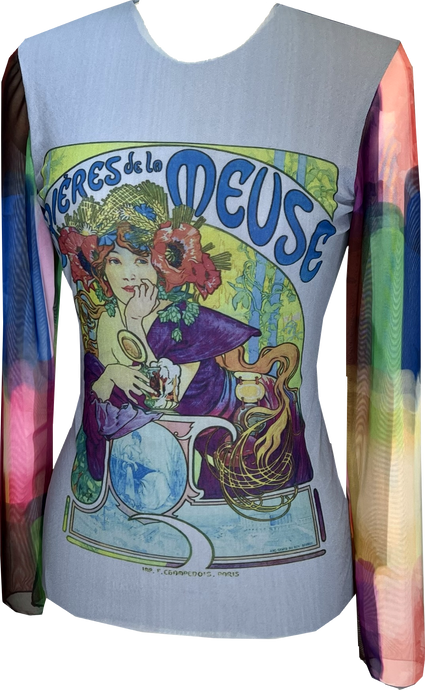 Meuse Crew Top - Petit Pois by Viviana G