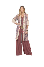 Load image into Gallery viewer, Crinkled Tie Dye Antique Kimono