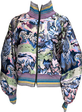 Load image into Gallery viewer, Enchanted Forest Bomber Jacket - Petit Pois by Viviana G