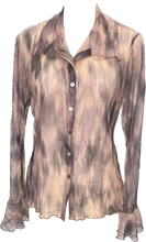 Load image into Gallery viewer, Crinkled Tie Dye Antique Shirt