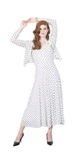 Load image into Gallery viewer, Mini Dots White Princess Dress