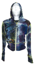 Load image into Gallery viewer, Grafitti Cropped Hoodie
