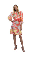 Load image into Gallery viewer, Copa Cabana Dress With Bubble Sleeves