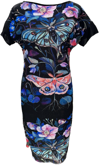 Adonis Butterfly Short Dress