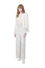 Load image into Gallery viewer, Floating Dots Gravel Cropped Cardigan