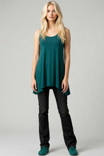 Load image into Gallery viewer, Teal Solid Color Swing Tank