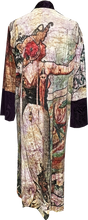 Load image into Gallery viewer, Crinkle Velvet Long Coat
