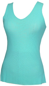 Barbara Palacios V Neck Shell