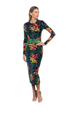 Load image into Gallery viewer, Dinasty Hunter Crew Neck Dress