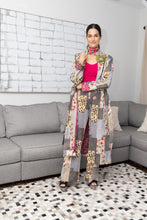 Load image into Gallery viewer, Ornament Patch Long Coat - Petit Pois by Viviana G