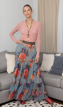 Load image into Gallery viewer, Vintage Rose Peasant Skirt