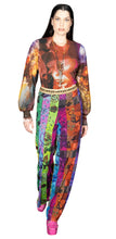 Load image into Gallery viewer, Rainbow Flower Lined Pants