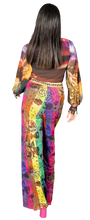 Load image into Gallery viewer, Rainbow Flower Lined Pants