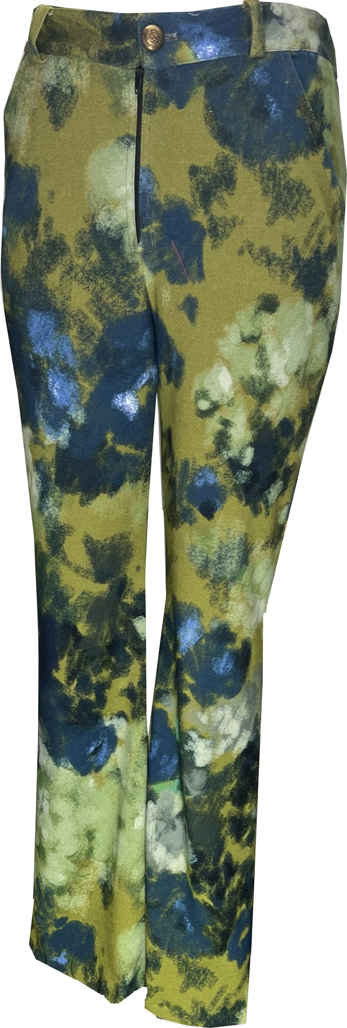 Camouflage Bootleg Pants