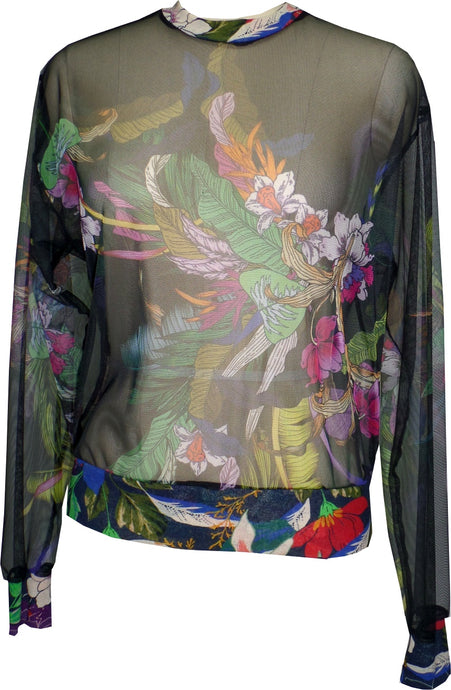 Colibri Loose Crew Top - Petit Pois by Viviana G