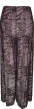 Load image into Gallery viewer, Especial Effect Plum Lined Pants - Petit Pois by Viviana G
