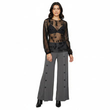 Load image into Gallery viewer, Vintage Black Crew Neck Top
