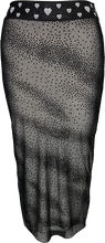 Load image into Gallery viewer, Black Floating Dots Pencil Skirt - Petit Pois by Viviana G