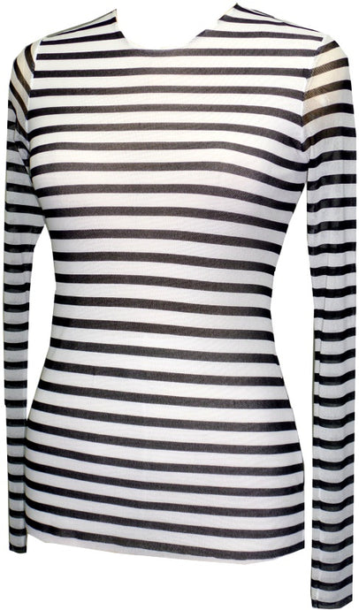 Crew Neck Top - Petit Pois by Viviana G