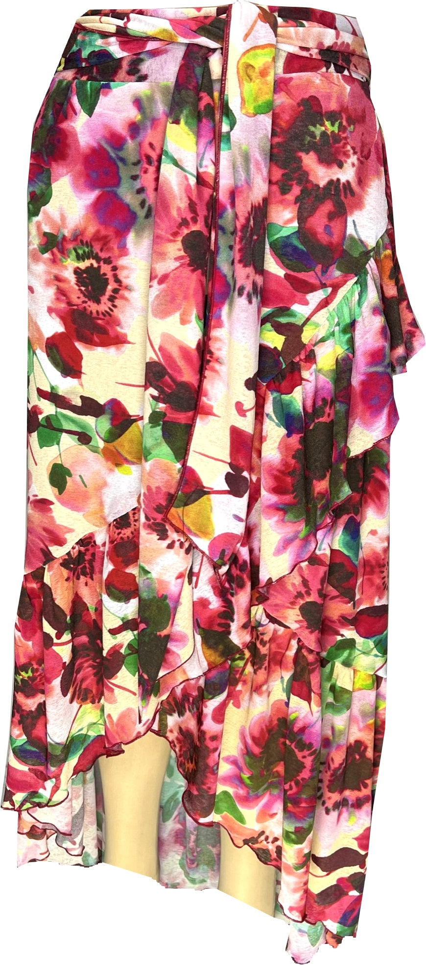 Fruit Punch Wrap Around Skirt