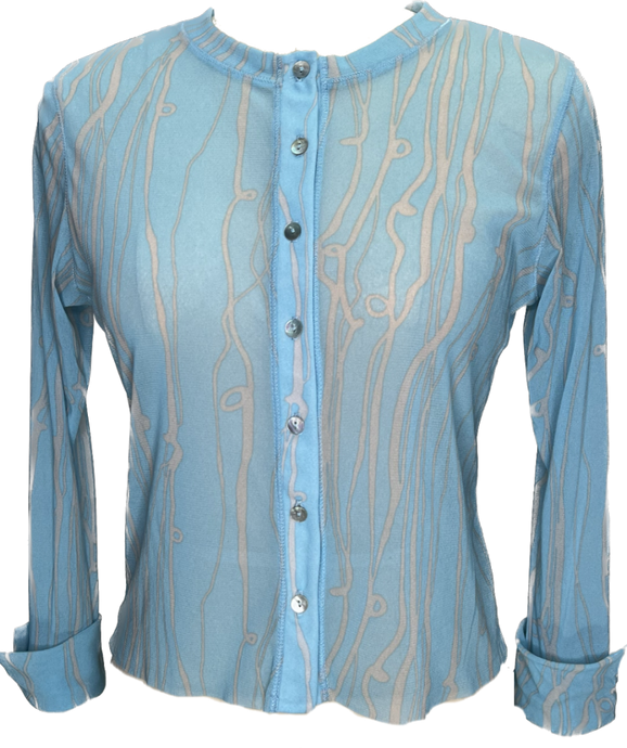 Glowing Light Cropped Cardigan - Petit Pois by Viviana G