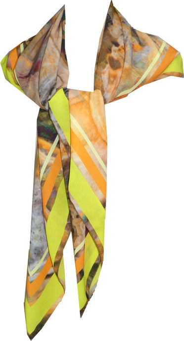 Gold Marmol Scarf - Petit Pois by Viviana G