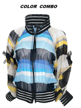 Load image into Gallery viewer, Combo Prints Bomber Jacket