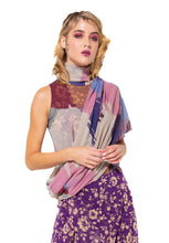 Load image into Gallery viewer, Purple Rain High Collar Top