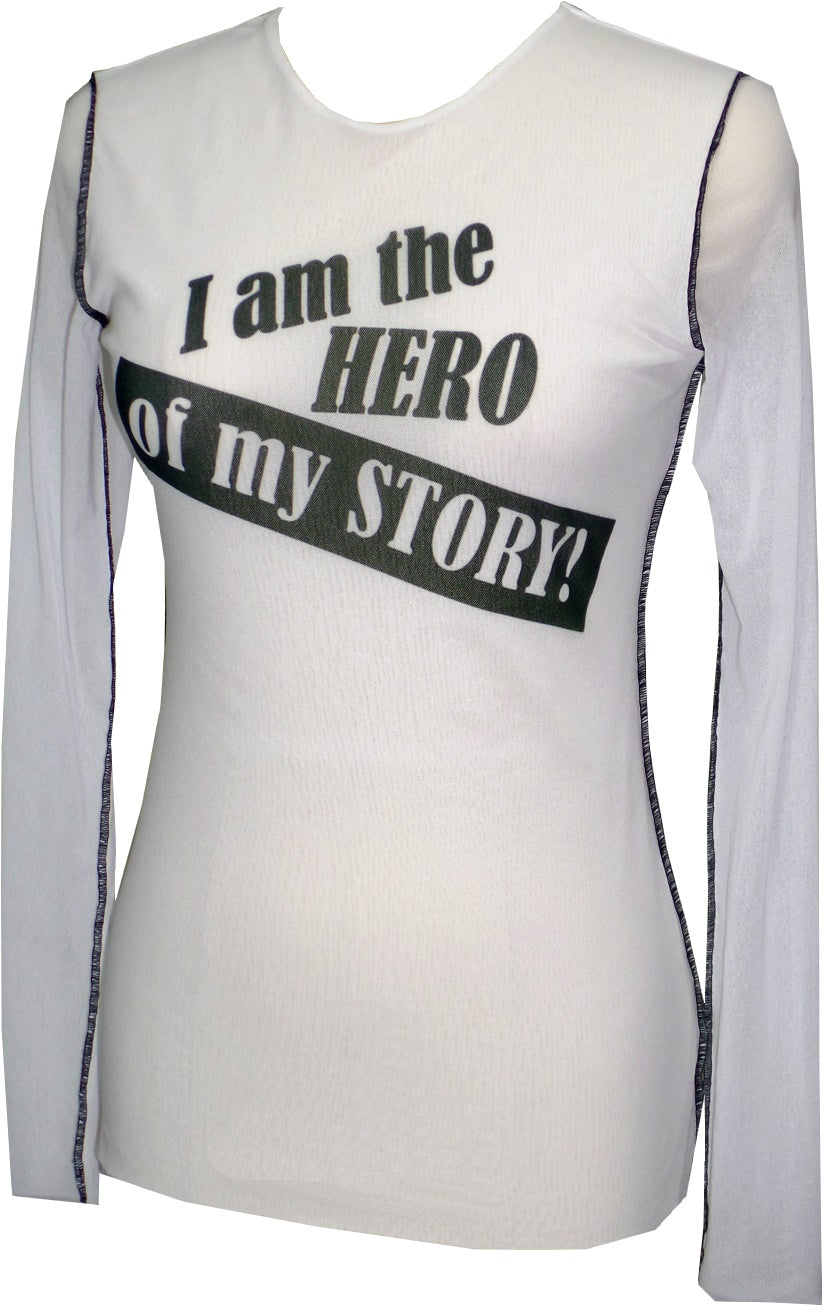 I Am The Hero Inspirational Top - Petit Pois by Viviana G