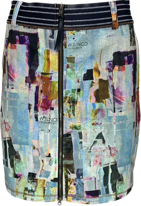 Intuition Mini Skirt - Petit Pois by Viviana G