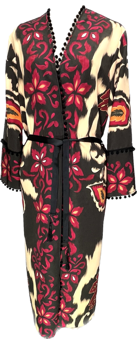 Lotus Flower Kimono - Petit Pois by Viviana G
