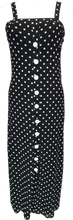 Load image into Gallery viewer, Mini Dots Black Nautical Dress - Petit Pois by Viviana G