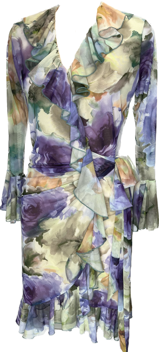 Mystic Summer Wrap Around Dress - Petit Pois by Viviana G
