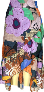 Pop Art Wrap Around Skirt