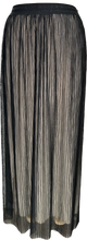 Load image into Gallery viewer, Pleated Black Long Skirt