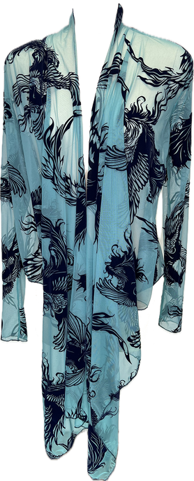 Phoenix Wrap Around - Petit Pois by Viviana G