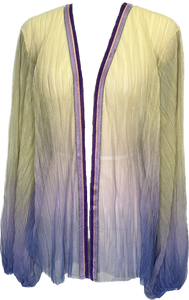 Pleated Ombre Cover Up - Petit Pois by Viviana G